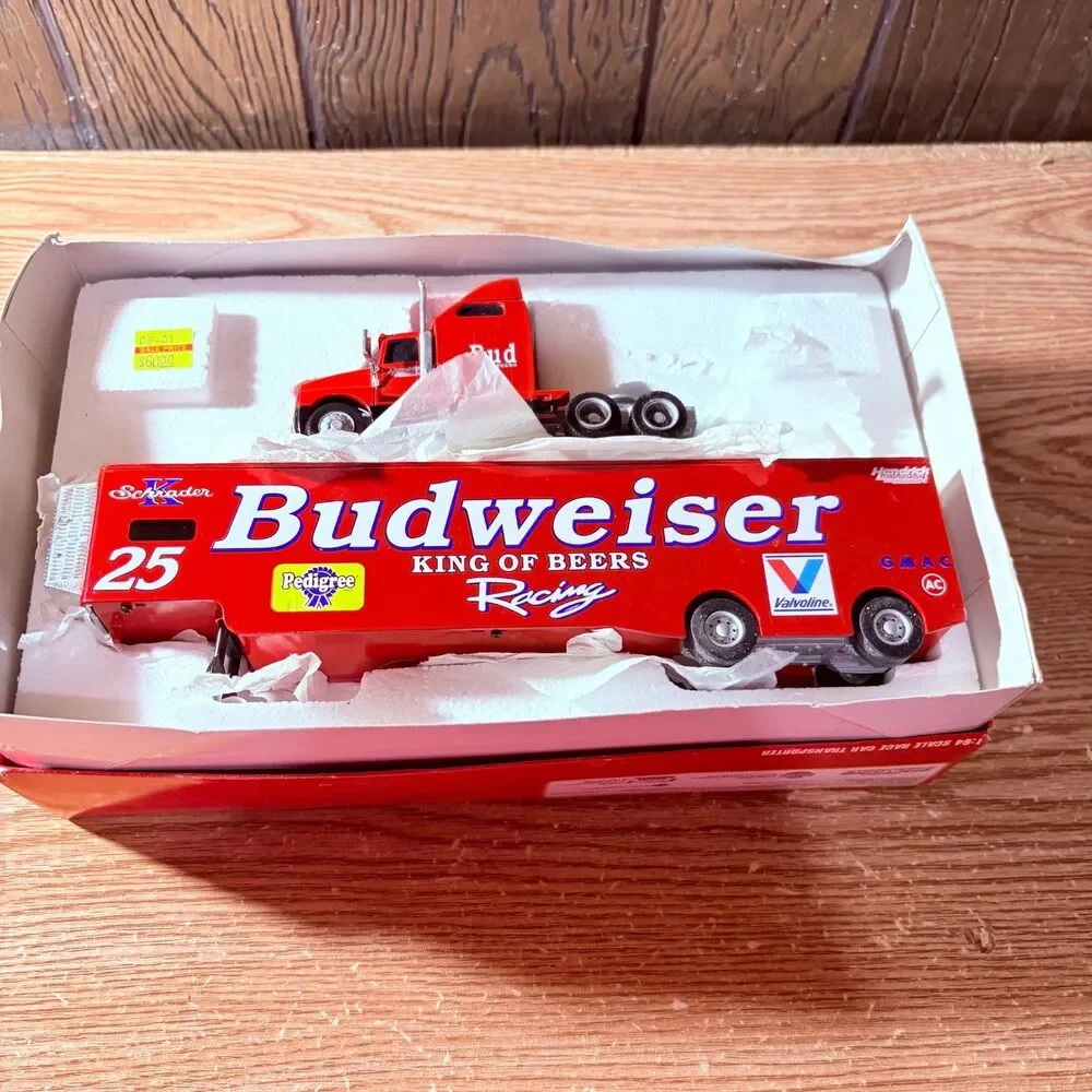 Ken Schrader Winston Cup Collectable 1:64 Scale Race Car Transporter Truck